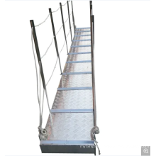 solas alloy accommodation Marine aluminium ladder 12M length ship gangway